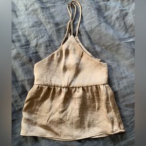 Aritzia lover camisole, size xs, champagne colour